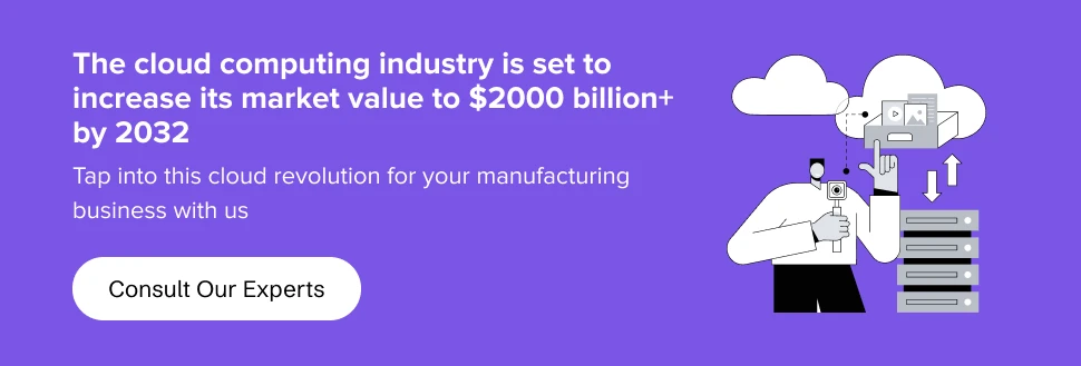 Join the cloud revolution for manufacturing with Appinventiv