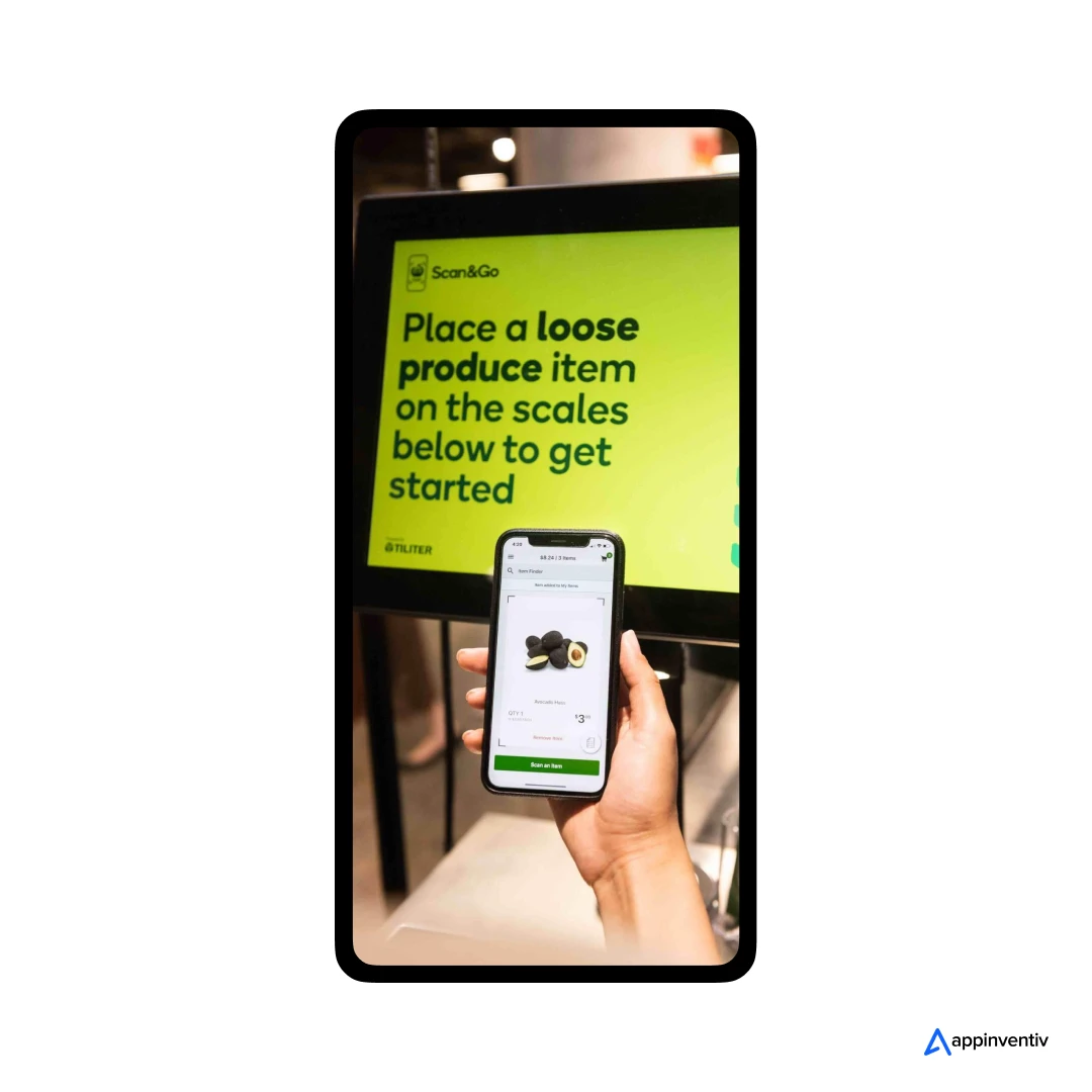 AI integration in woolworths retail app 