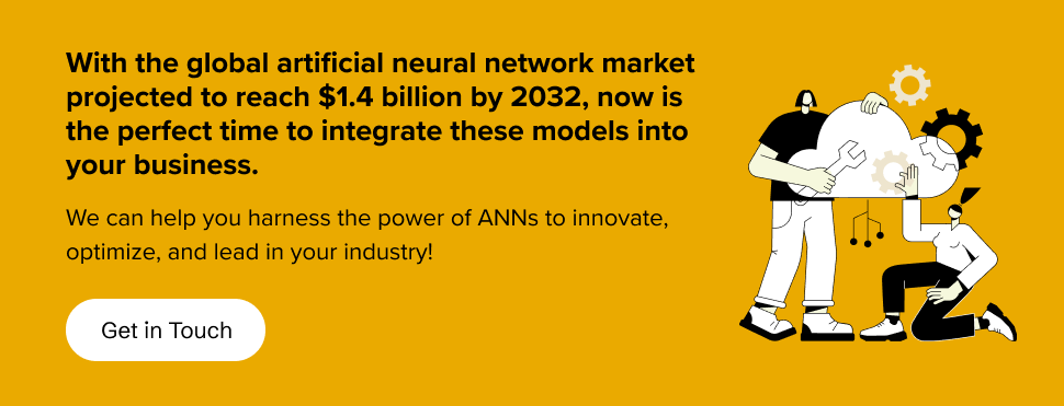 partner with us to integrate ANNs in your business
