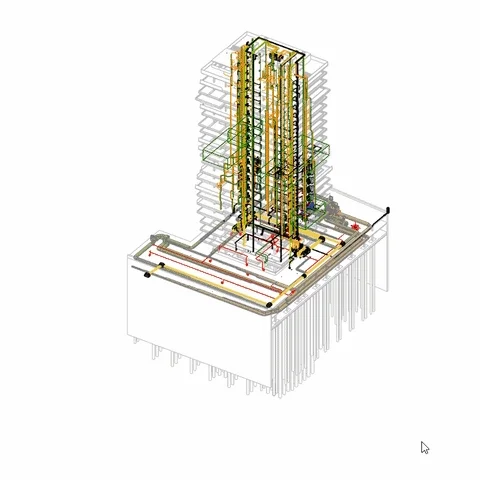 BIM in a construction software