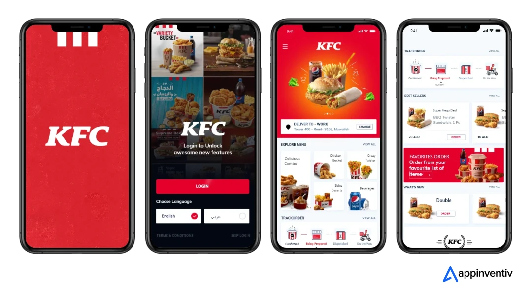  Appinventiv's alliance with KFC 