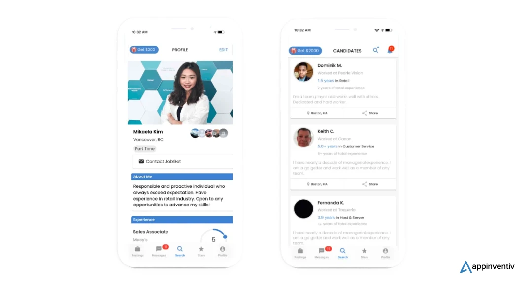 Strategic alliance between Appinventiv and JobGet