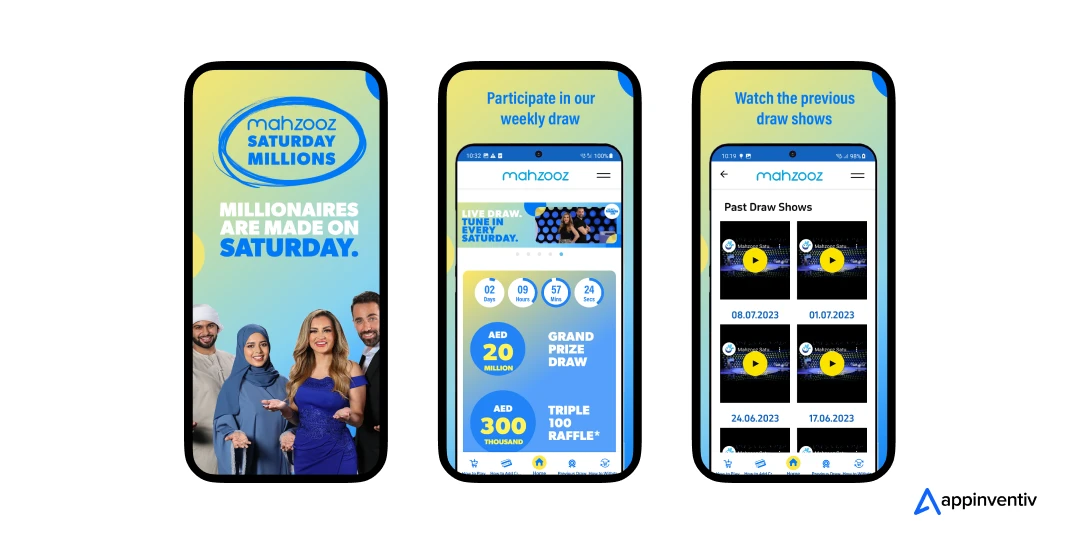 Lottery App Mahzooz