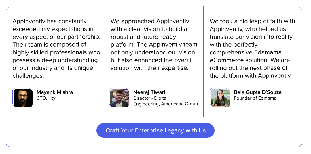 enterprise client testimonials