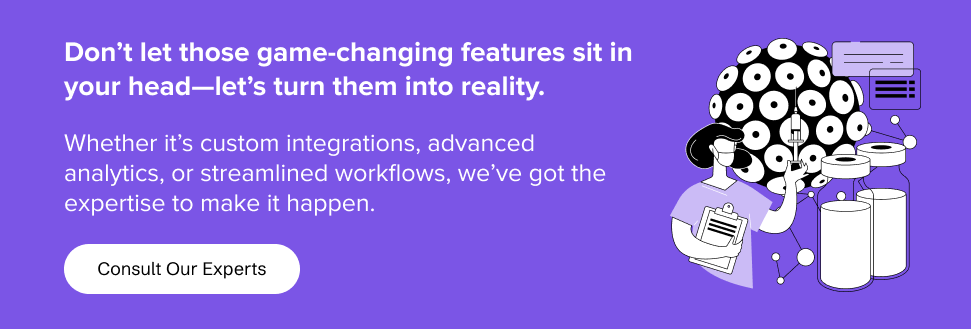  Add custom features with Appinventiv