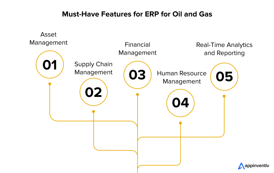 Must Have Features for ERP for Oil and Gas