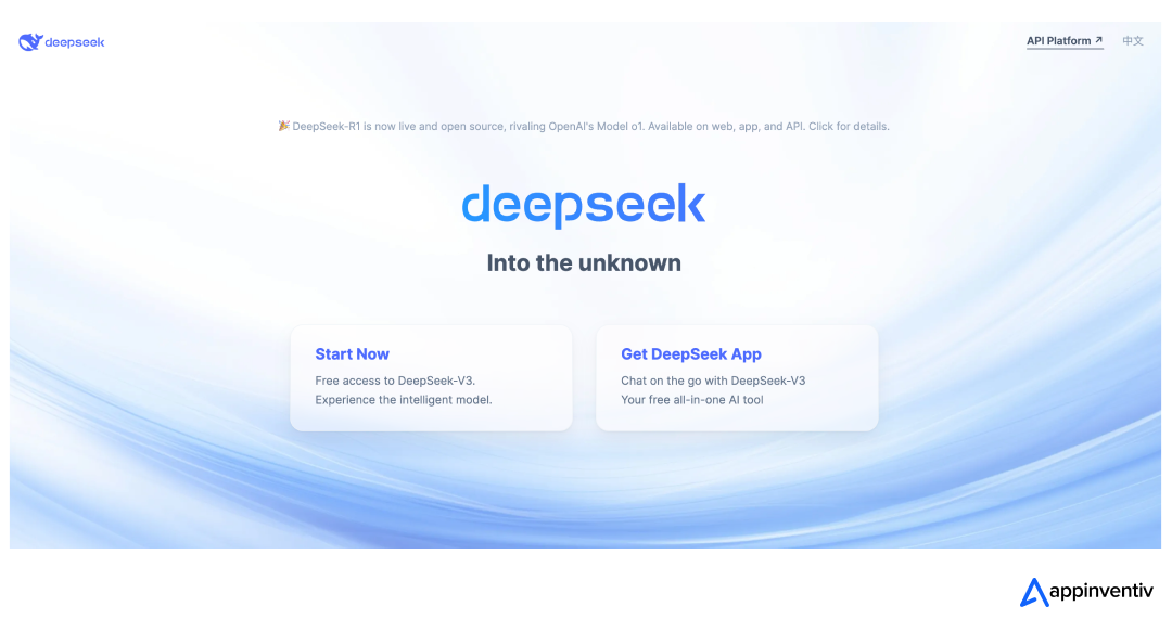 deepseek AI app