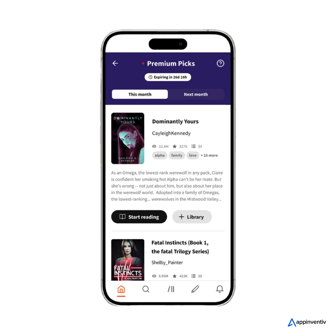 Wattpad premium features 