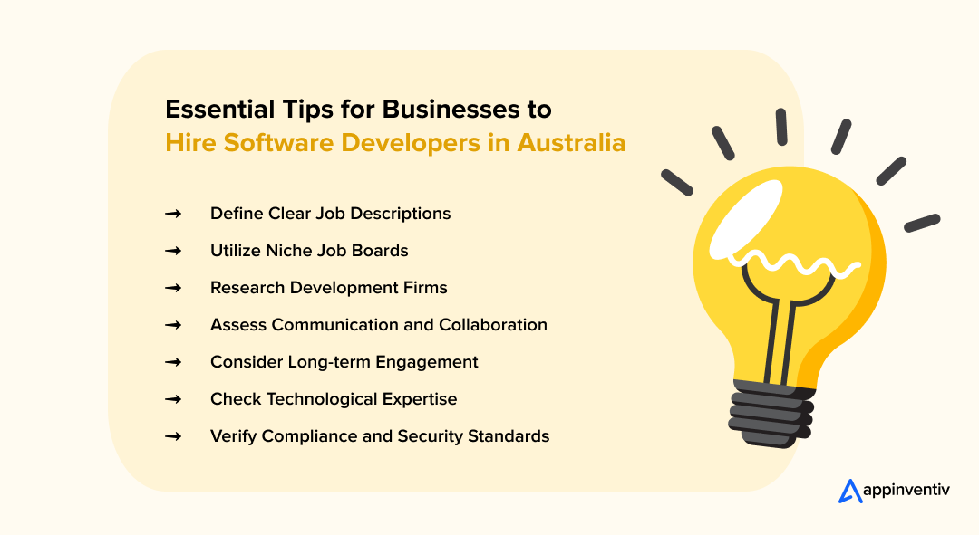 Essential Tips for Businesses to Hire Software Developers in Australia