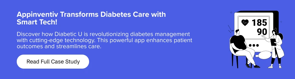 Discover how Appinventiv revolutionizes diabetes management with cutting-edge Diabetic U App.
