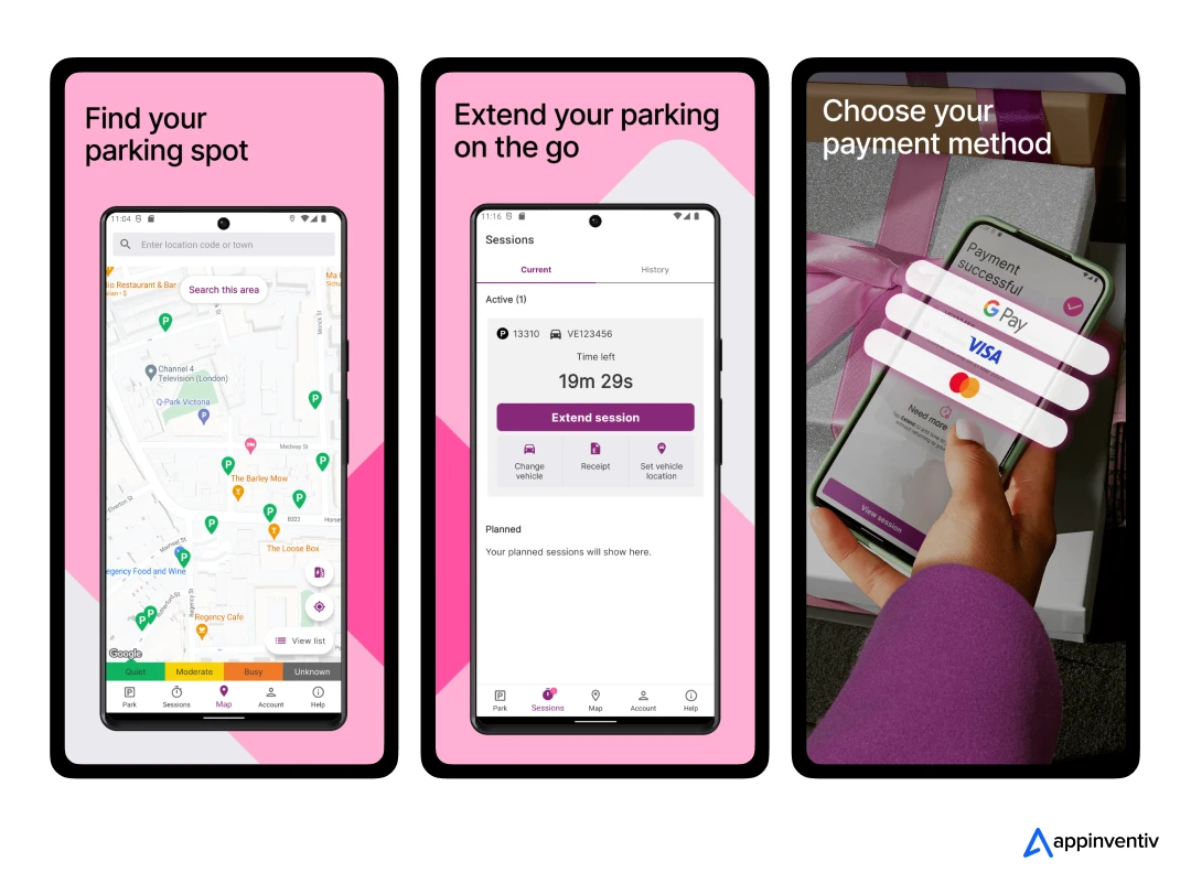 RingGo Parking App
