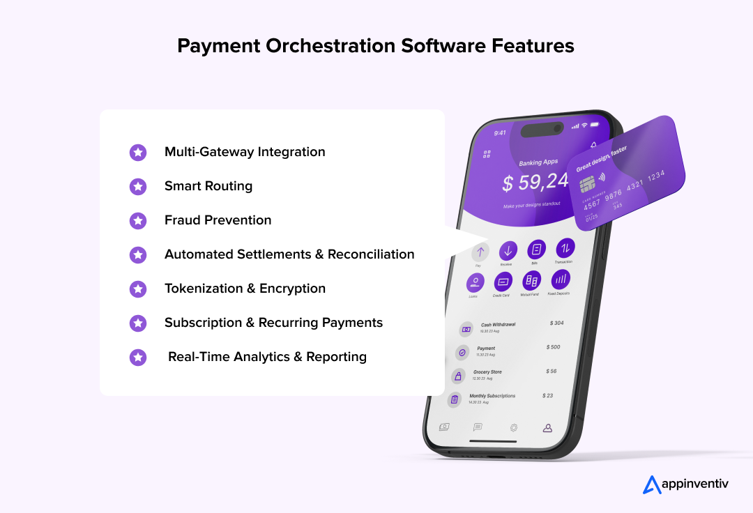 Payment Orchestration Software Features