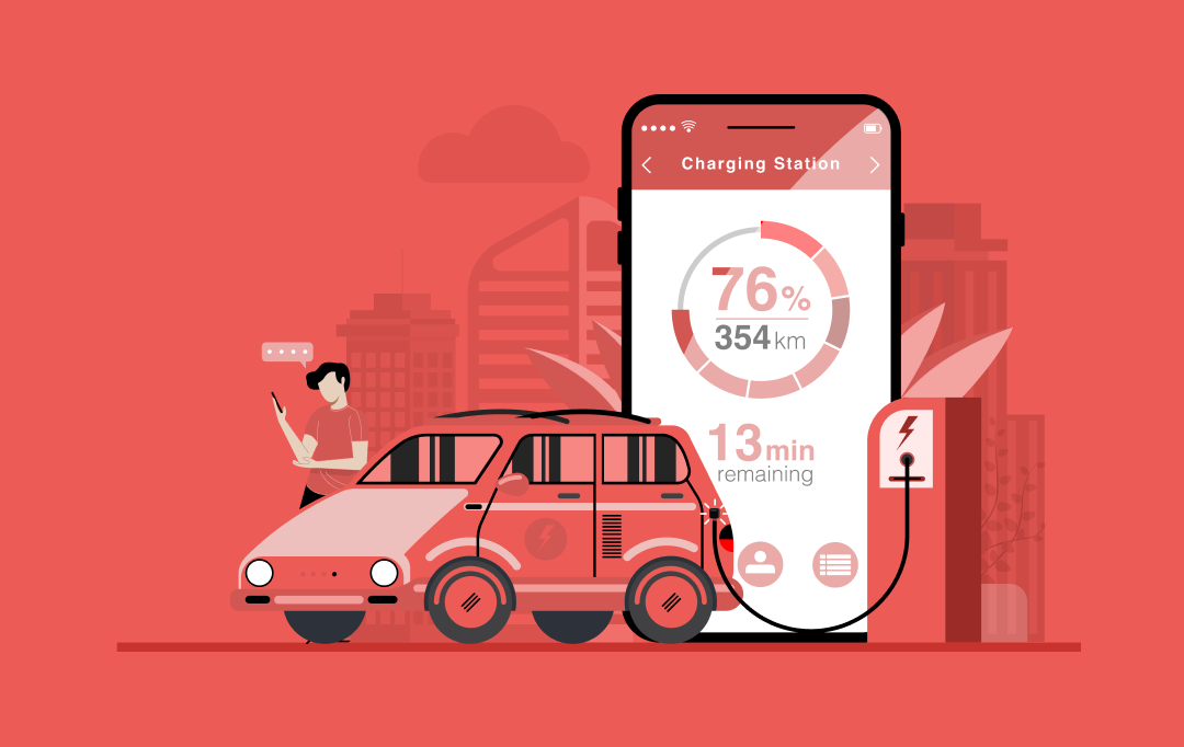 ev charging station finder app development